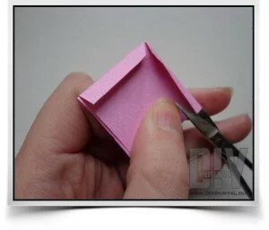 Оригами: бантик из бумаги своими руками