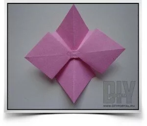 Оригами: бантик из бумаги своими руками