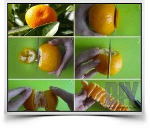 Как правильно и быстро почистить мандарин