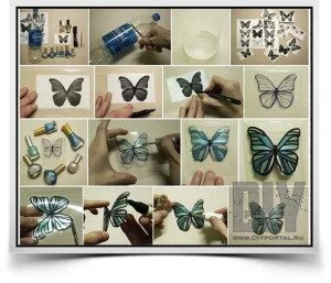 Как сделать бабочку из пластиковой бутылки - подробный мастер класс с фото